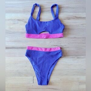 Aerie High Waisted Bikini Set